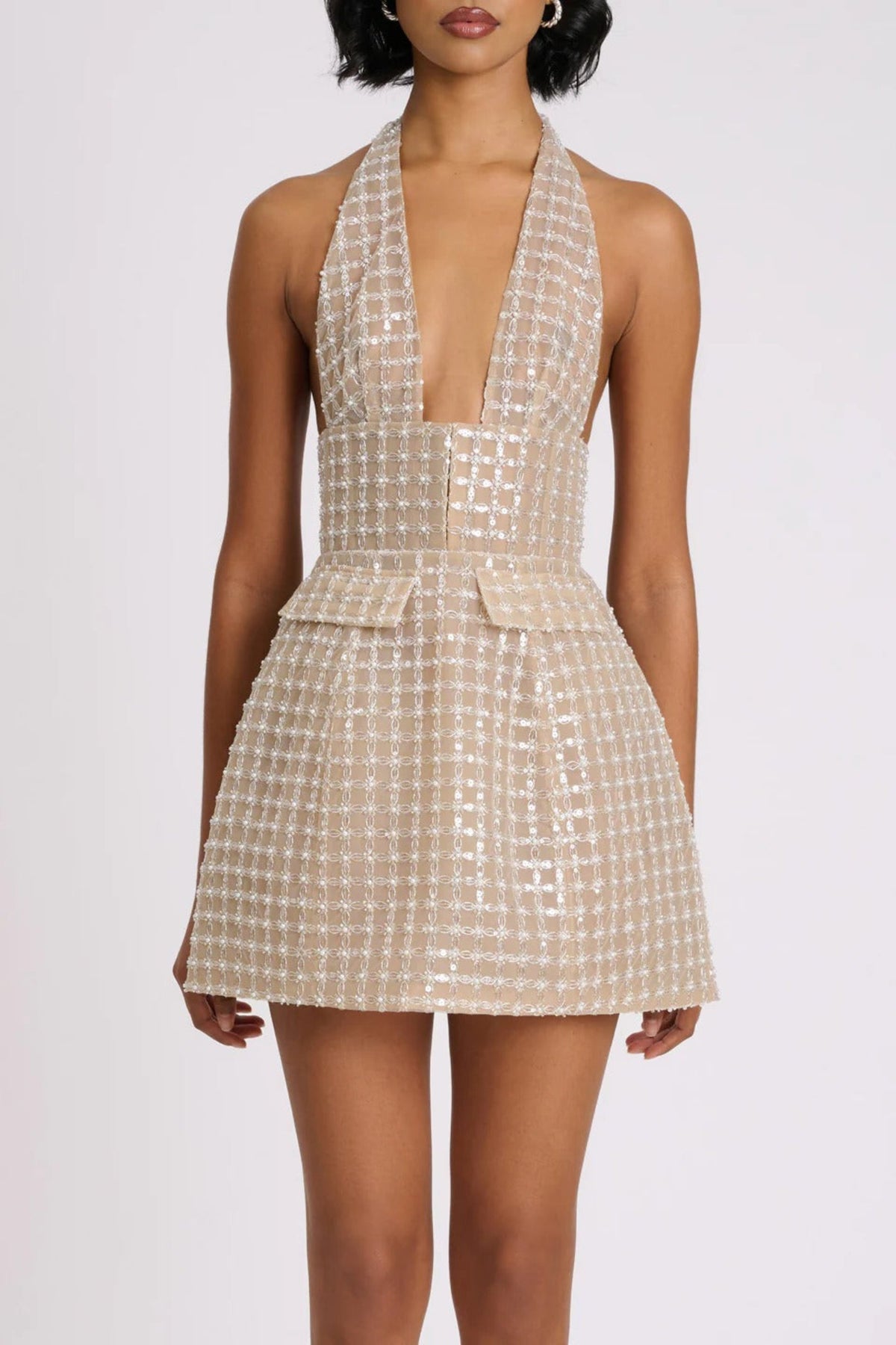Roberta Dress - Beige