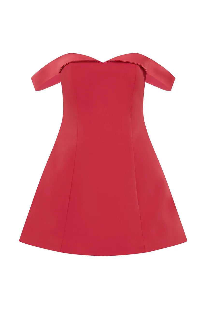 Ebony Mini Dress - Watermelon