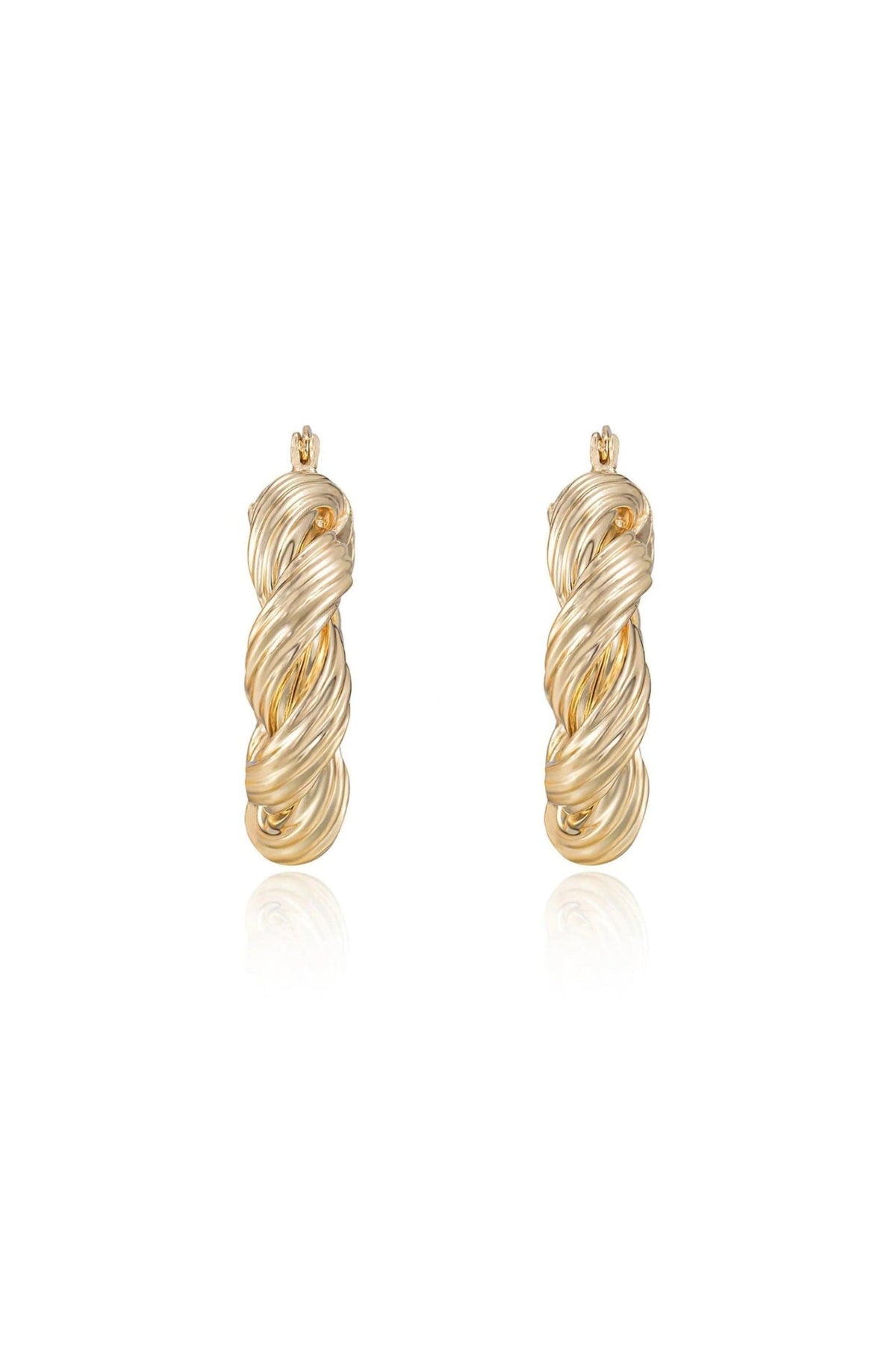 Modern Day Twist Hoops
