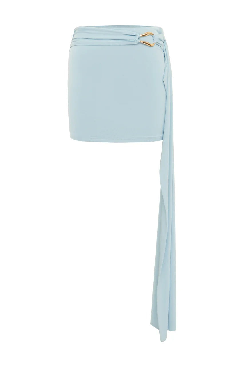Jasmine Mini Skirt - Ice Blue