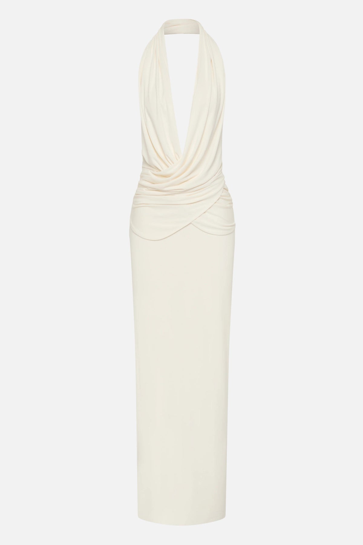 Misha Cabana Cupro Dress - Ivory