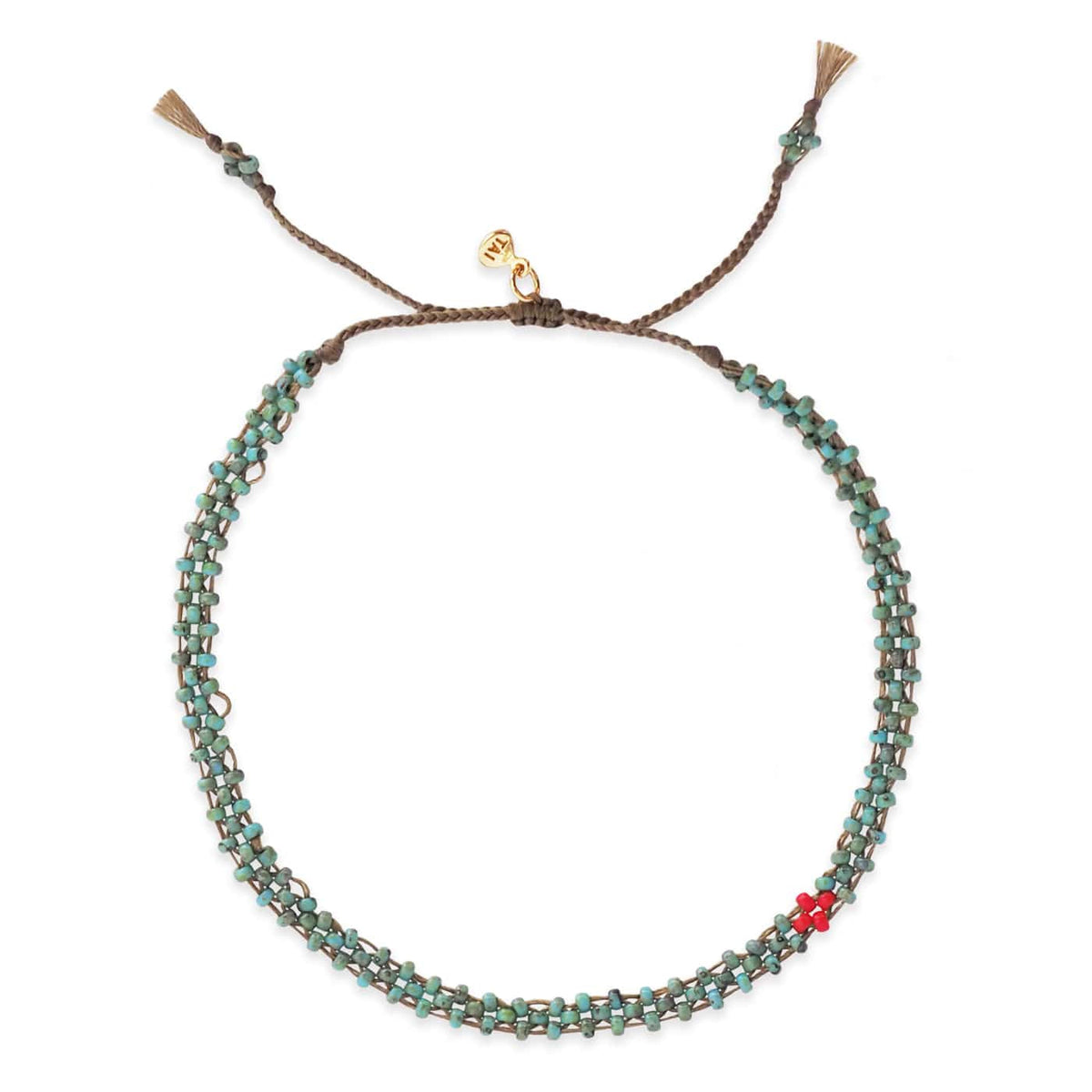 Turquoise Japanese Beaded Bracelet