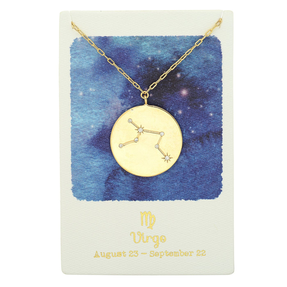 Zodiac Coin Necklace