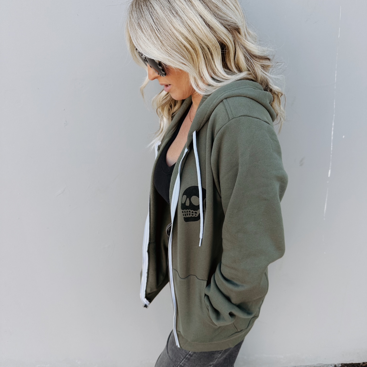 Forever Young Hooded Zip Sweatshirt