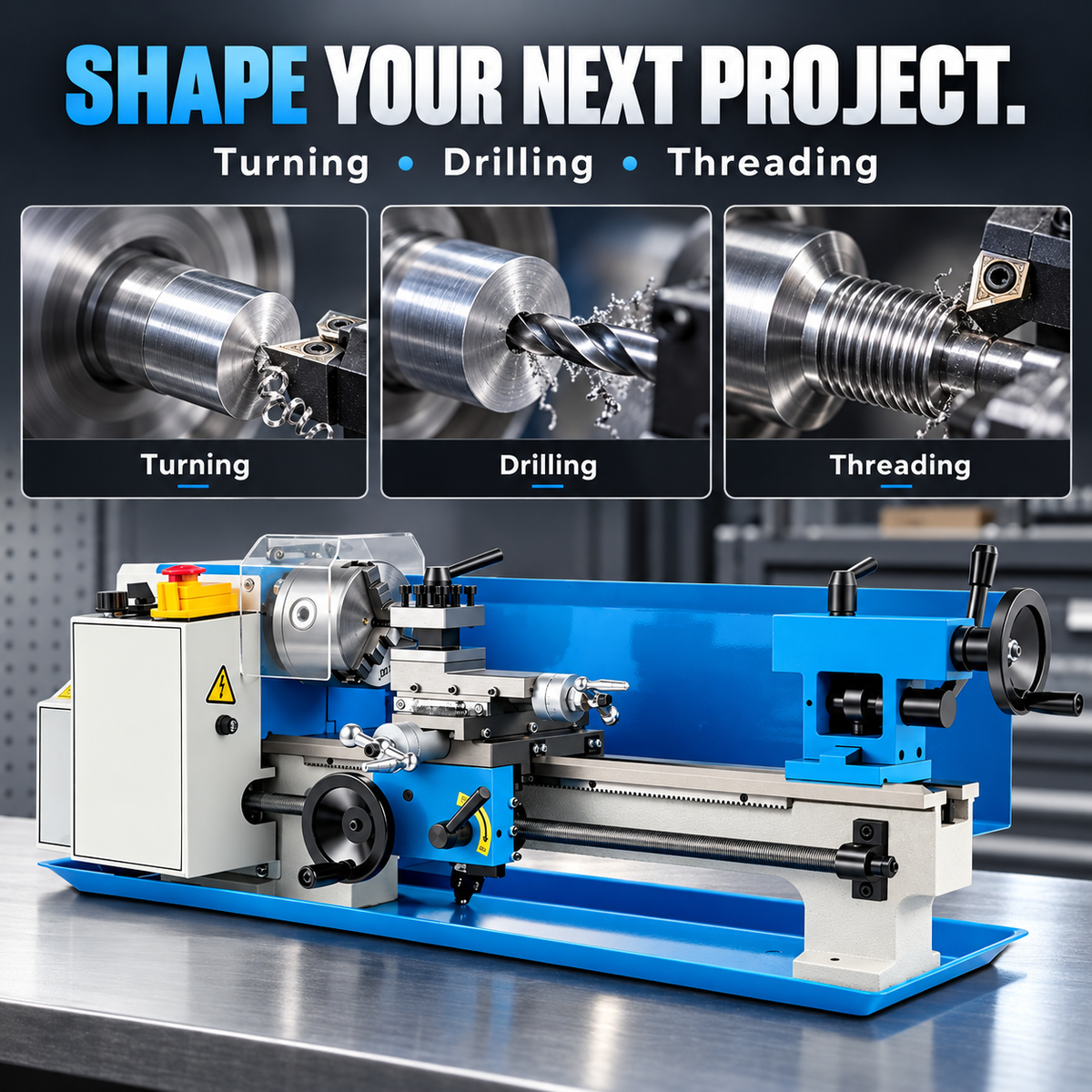 Compact Metal Lathe