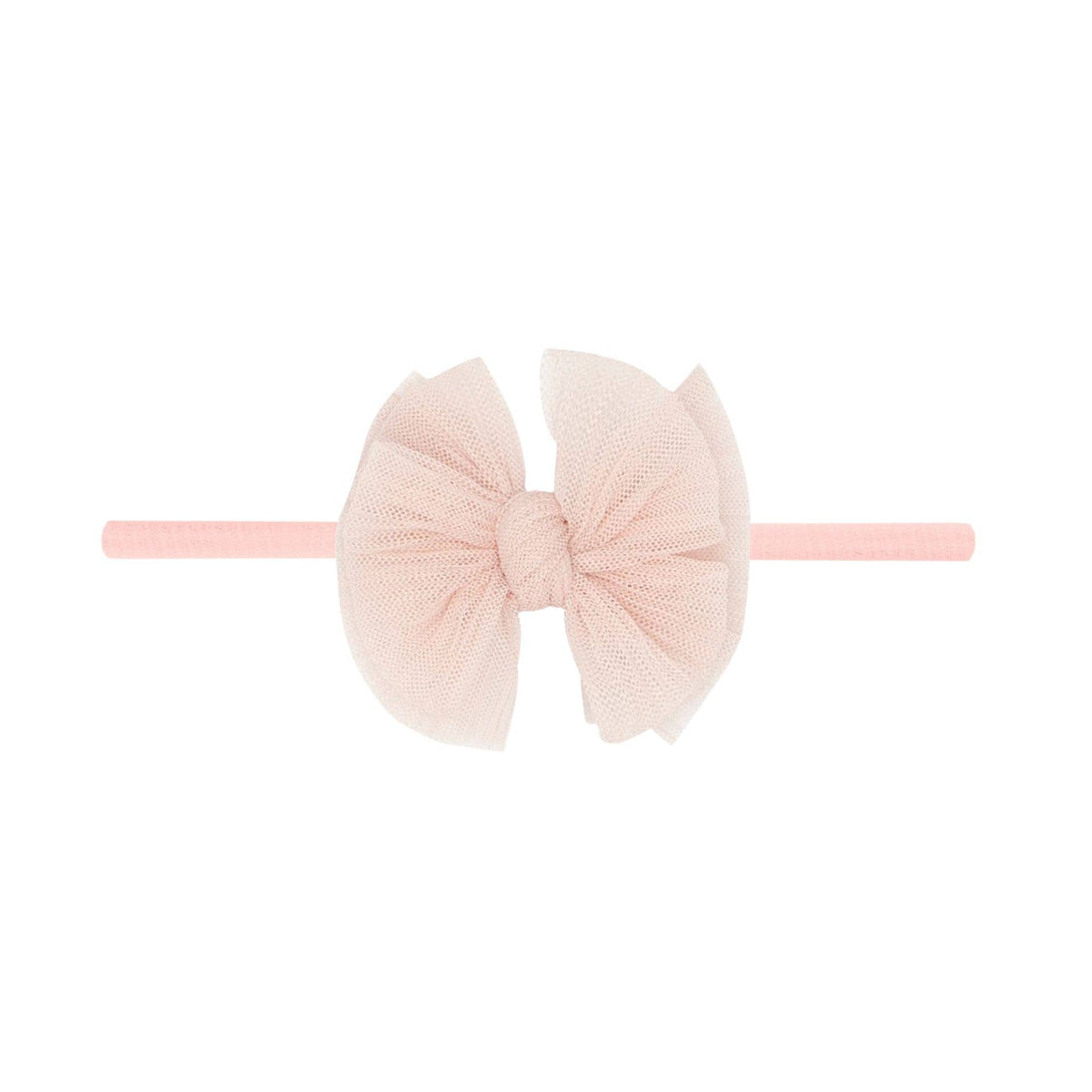 BABY BLING - Tulle Baby FAB® Skinny Soft Tulle Bow Headband
