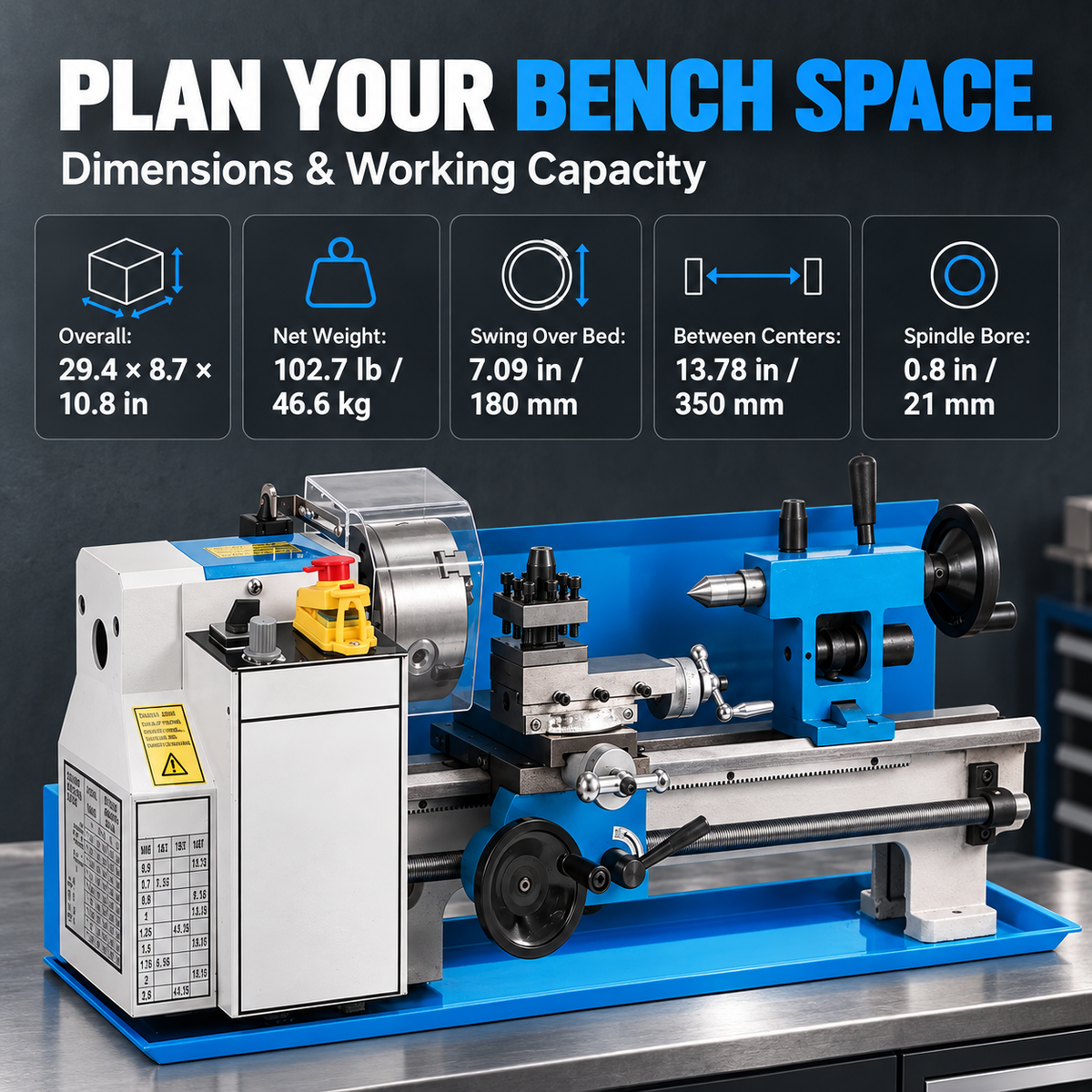 Compact Metal Lathe