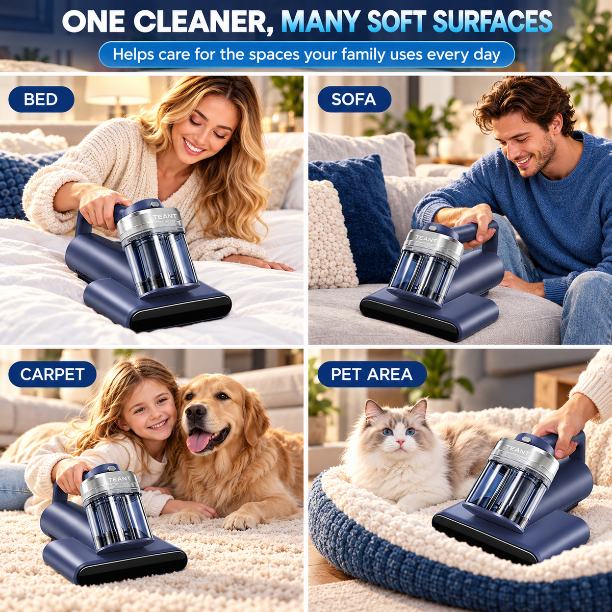 Mattress Vacuum Cleaner for Dust Mites