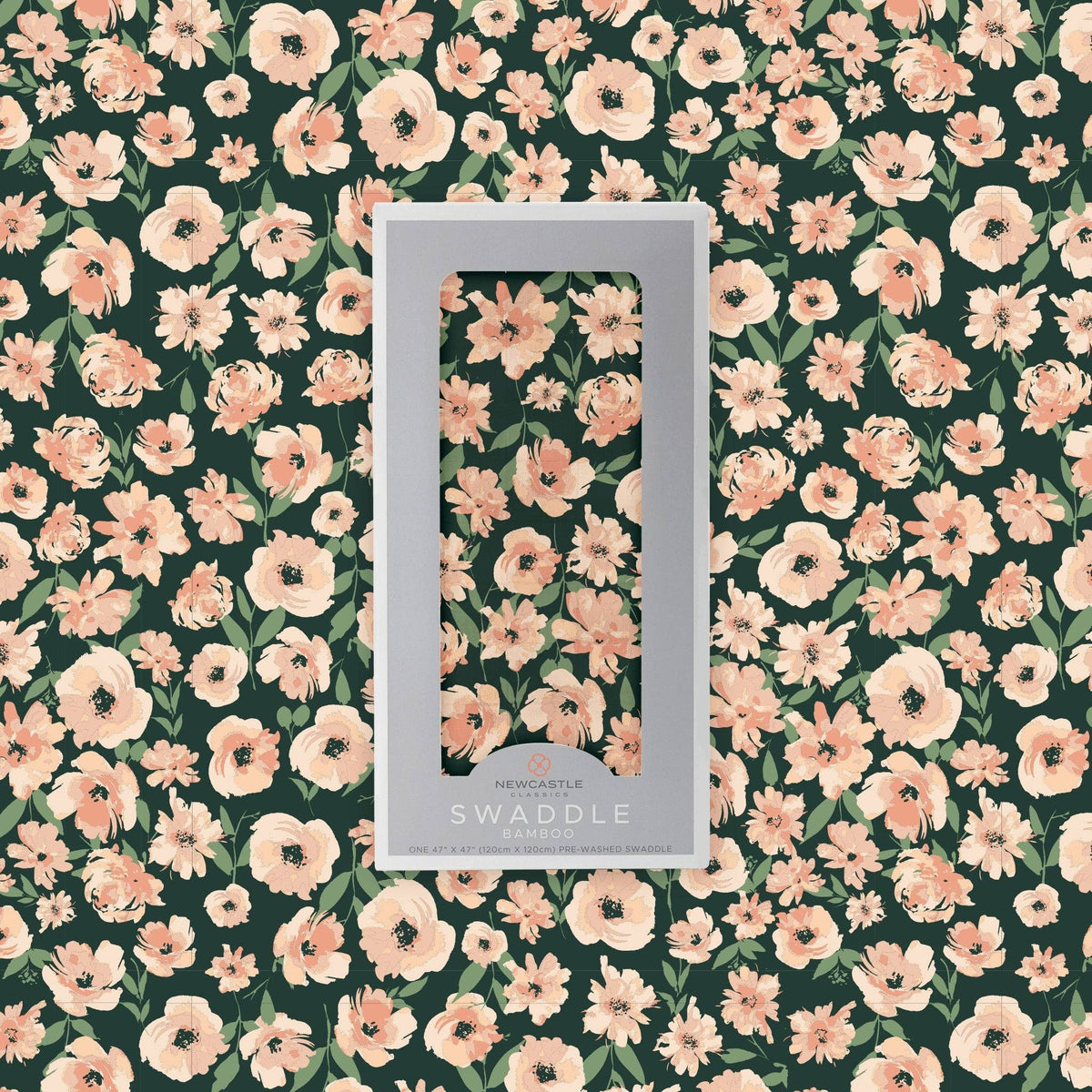 BABY - Canyon Sunset Flowers Bamboo Swaddle