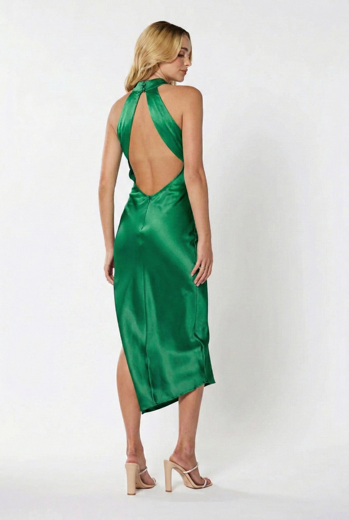 Bianca Midi Dress - Green