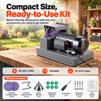 Lawn Mower Blade Sharpener