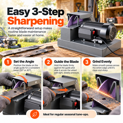 Lawn Mower Blade Sharpener