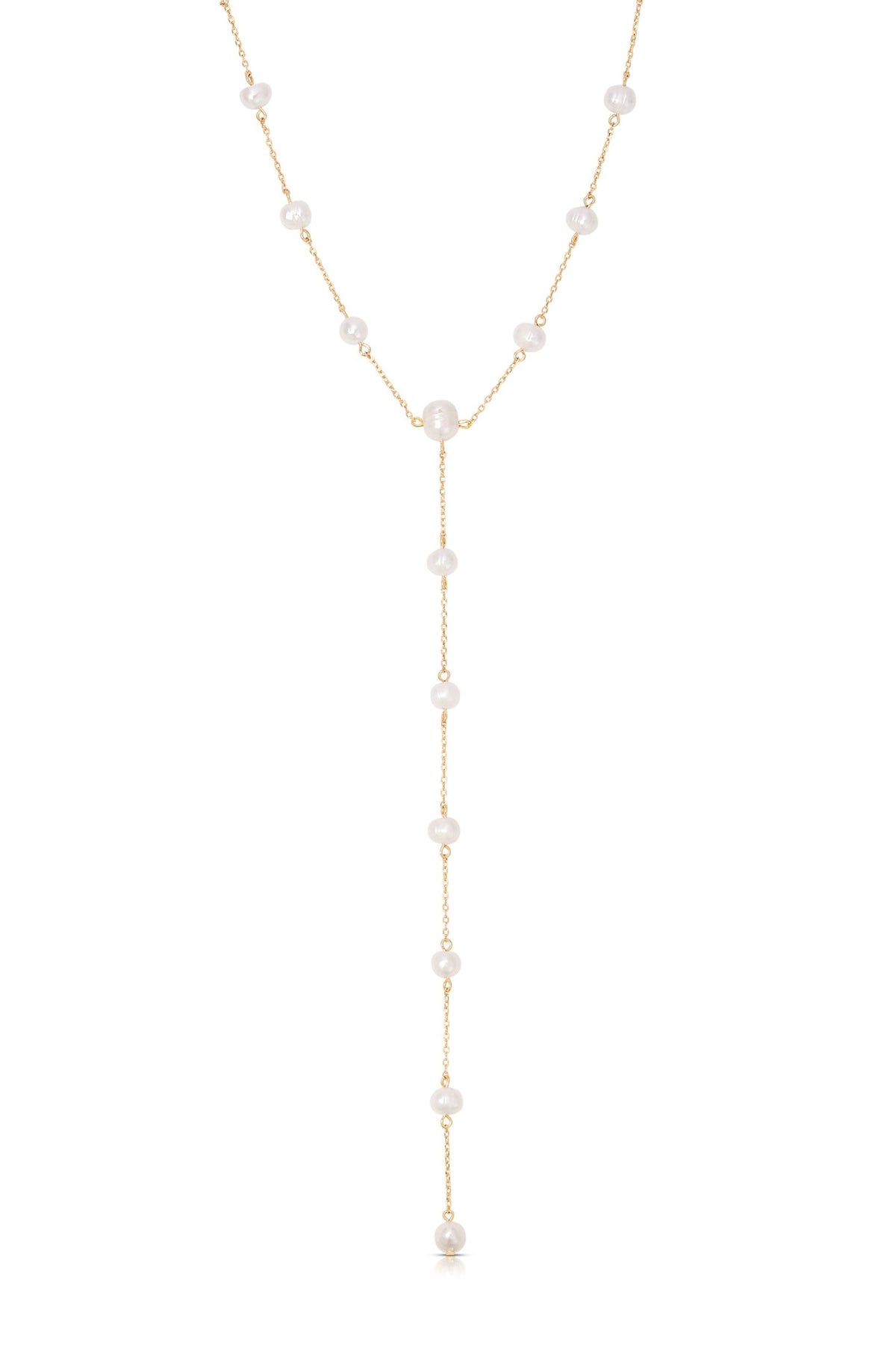 Dripping Pearl Necklace
