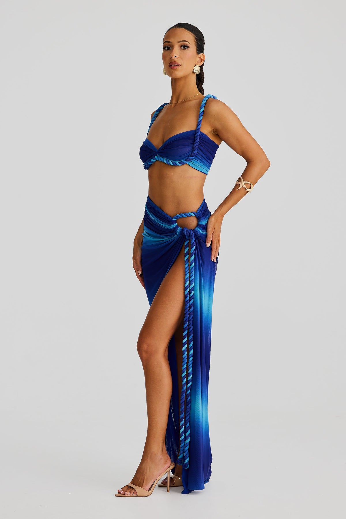 Saira Skirt - Blue Ombre