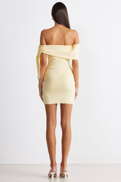 Jaymes Mini Dress - Panna Cotta