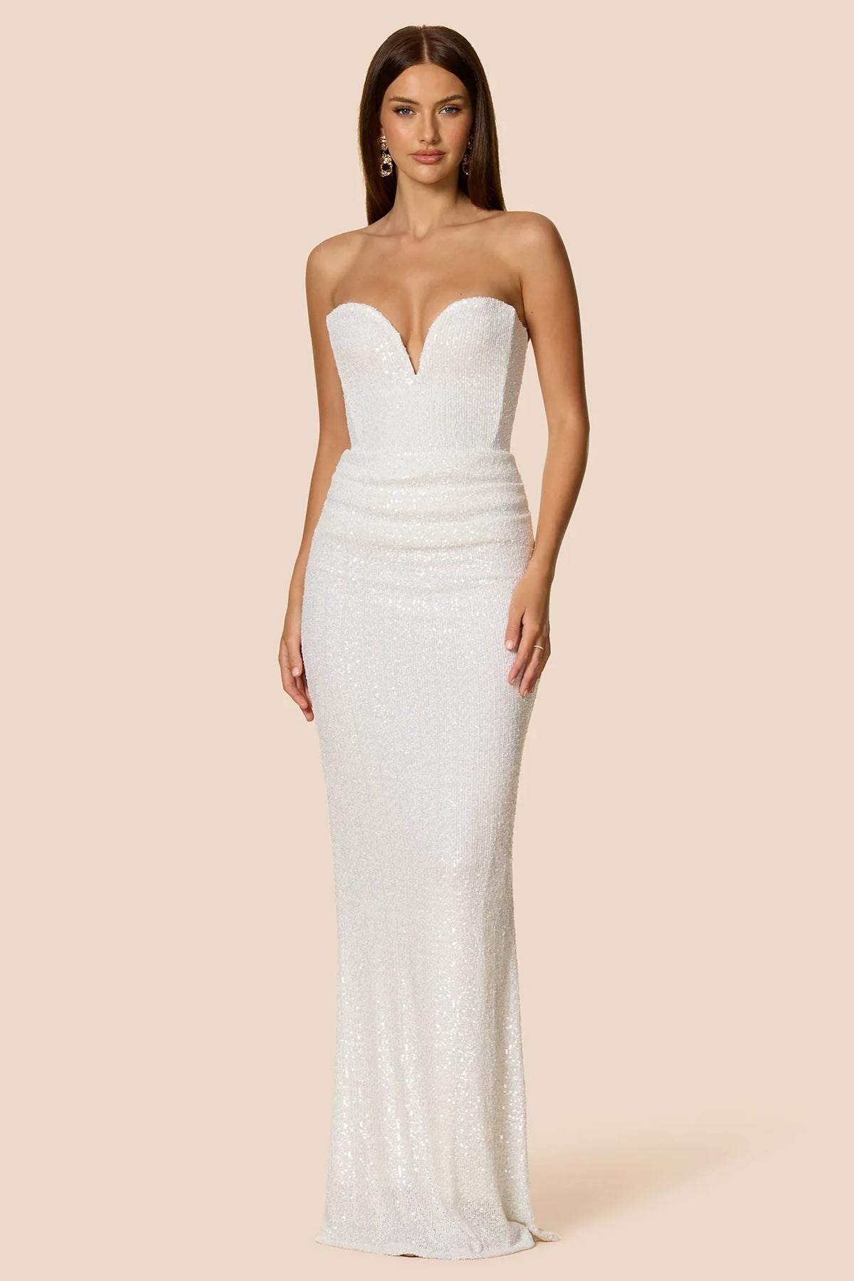 Nookie Dante Maxi Dress - Crystal