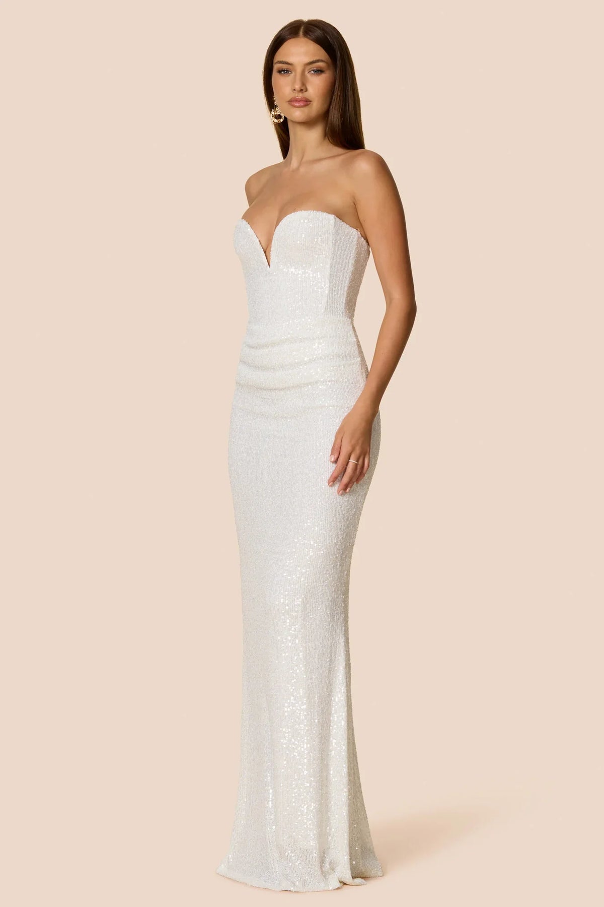 Nookie Dante Maxi Dress - Crystal