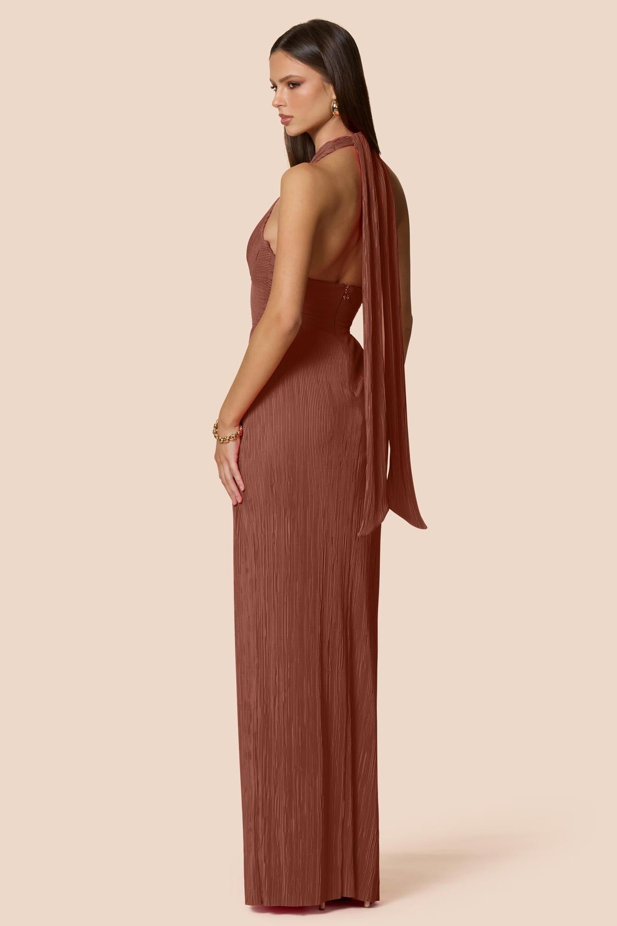 Nookie Belleza Gown - Rust