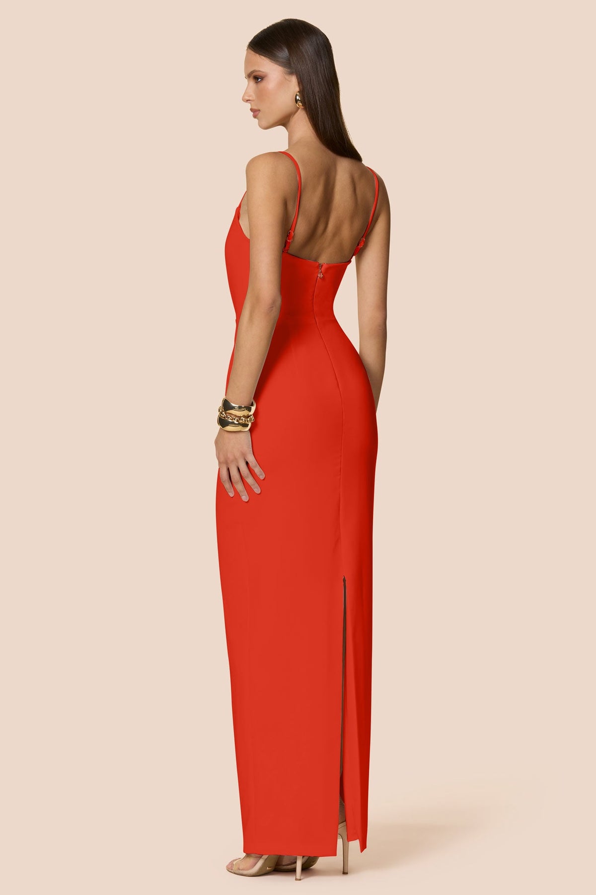 Nookie Aaliyah Maxi Dress - Tangerine