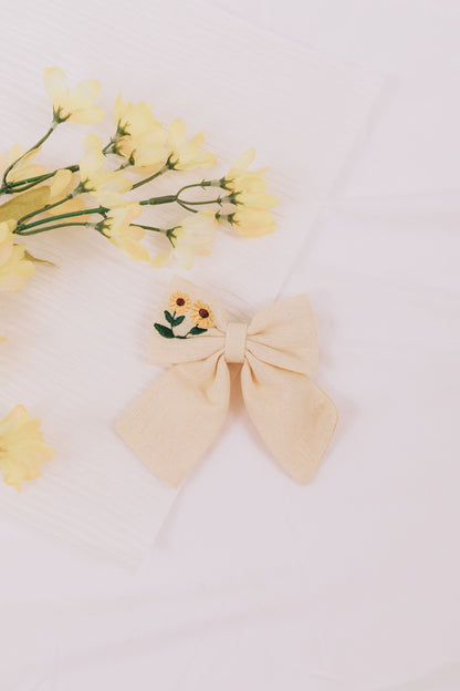 BABY - Sunshine Sprout Baby Bow Clip