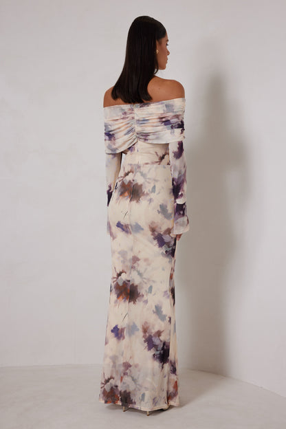 Paige Dress - Watercolour Bloom