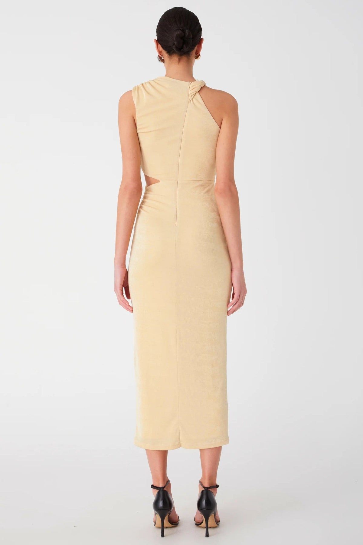 Misha Graciela Midi Dress - Lemon Drop