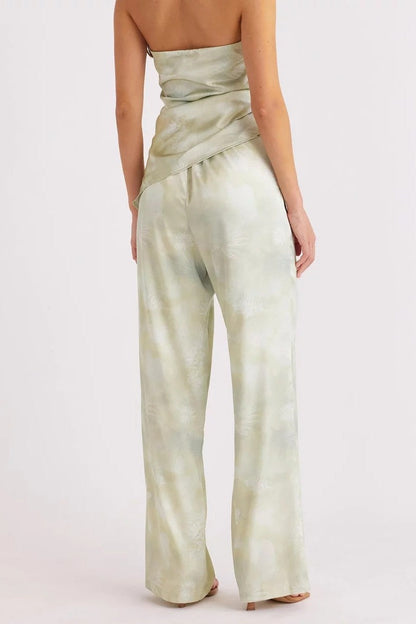 Lyra Print Pant - Pear