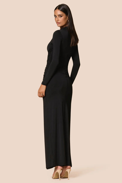 Nookie Kaia Long Sleeve Maxi Dress - Black