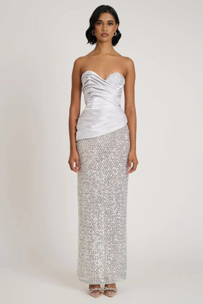 Gia Gown - Silver