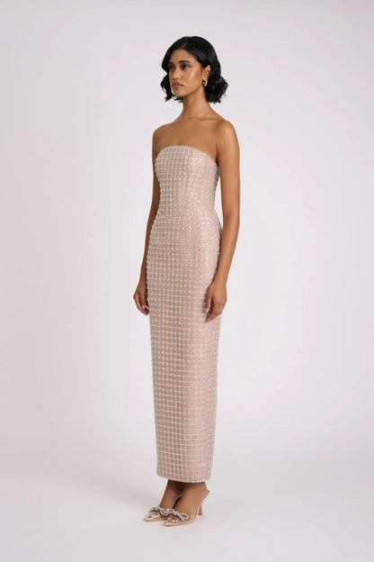 Peyton Gown - Beige
