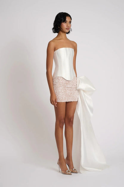 Claudia Skirt - White