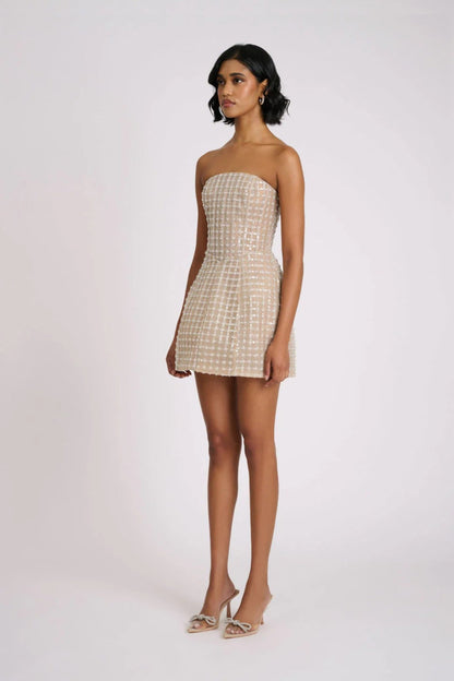 Serafina Dress - Beige