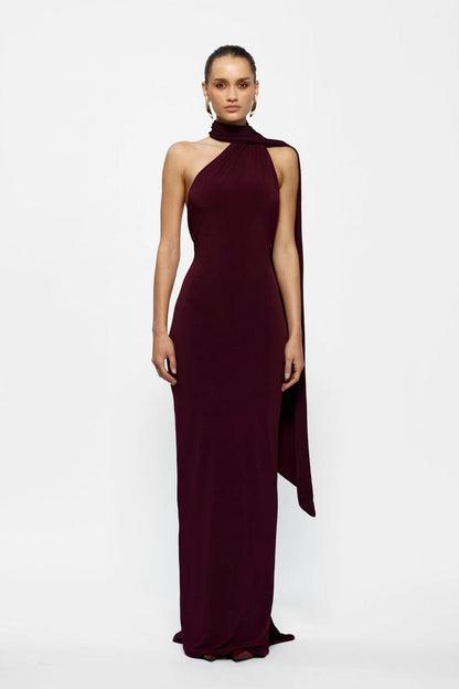 Haven Dress - Black Cherry