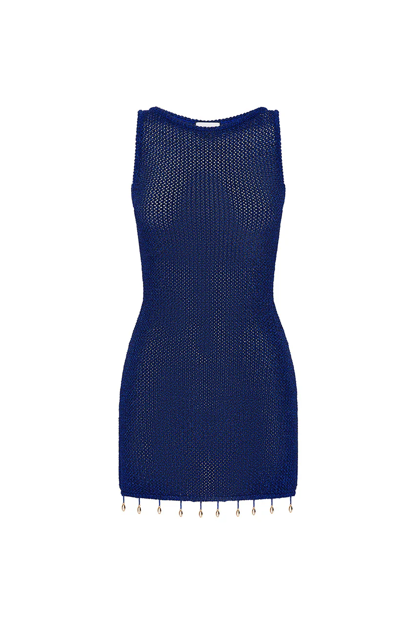 Ariya Mini Dress - Royal