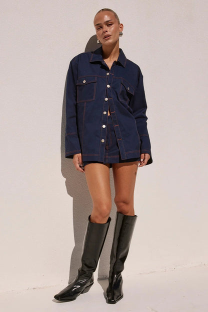 Veronica Jacket -  Navy