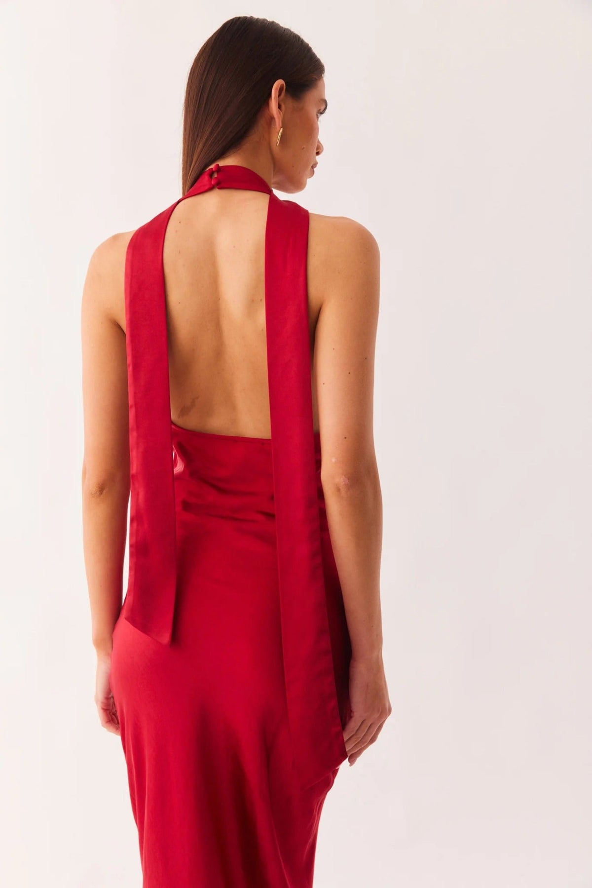 Rosanna Maxi Dress - Red