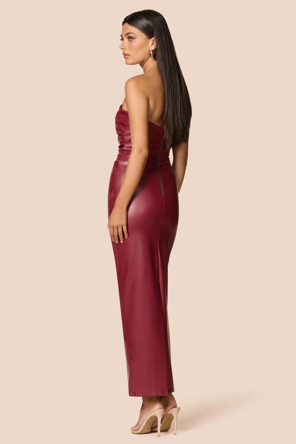 Nookie Evoke Maxi Dress - Wine