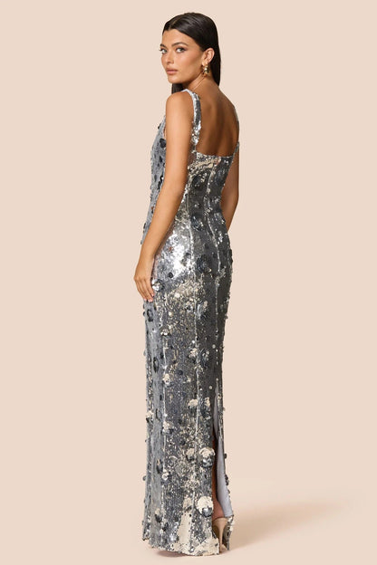 Nookie Seraphine Gown - Silver