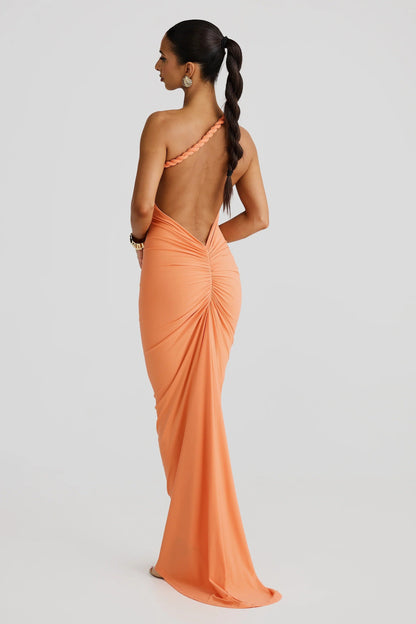 Maia Multi-Way Gown - Papaya