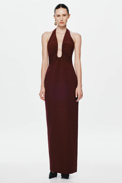Misha Alusia Maxi Dress - Port