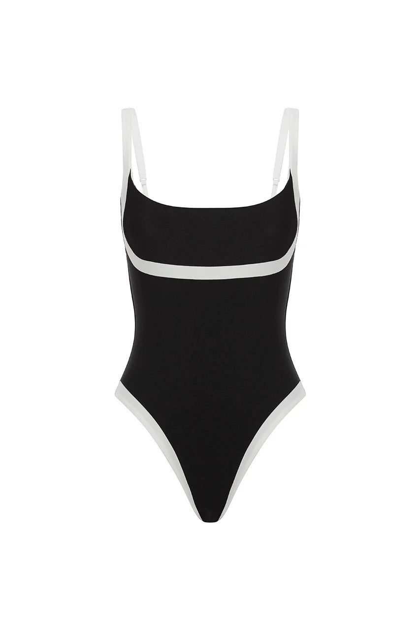 Lilo One Piece - Black/White