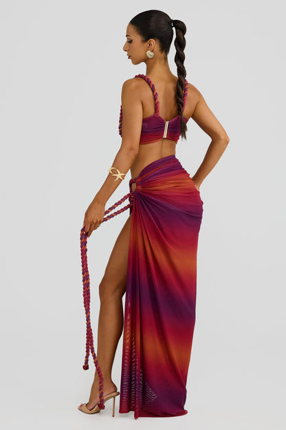 Saira Skirt - Sunset Ombre