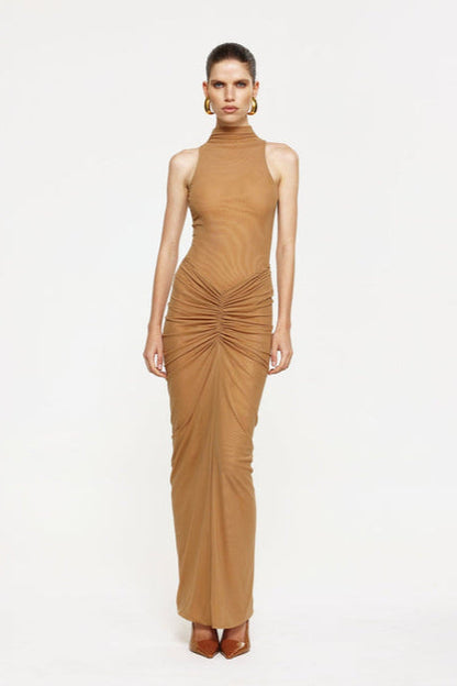 Pilar Maxi Skirt - Dark Skin
