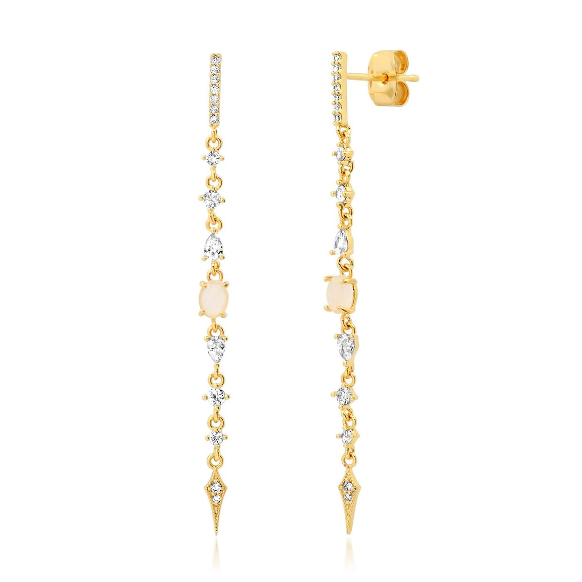 Twinkle Cascade Drop Earrings