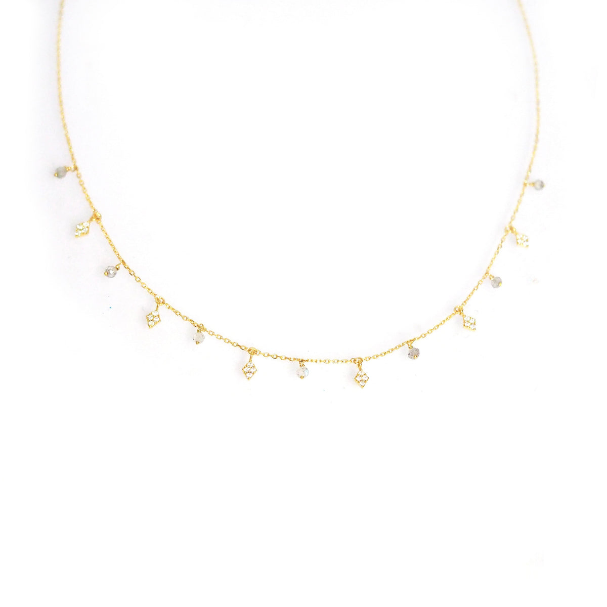 Charm Drop Choker