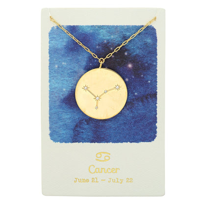 Zodiac Coin Necklace