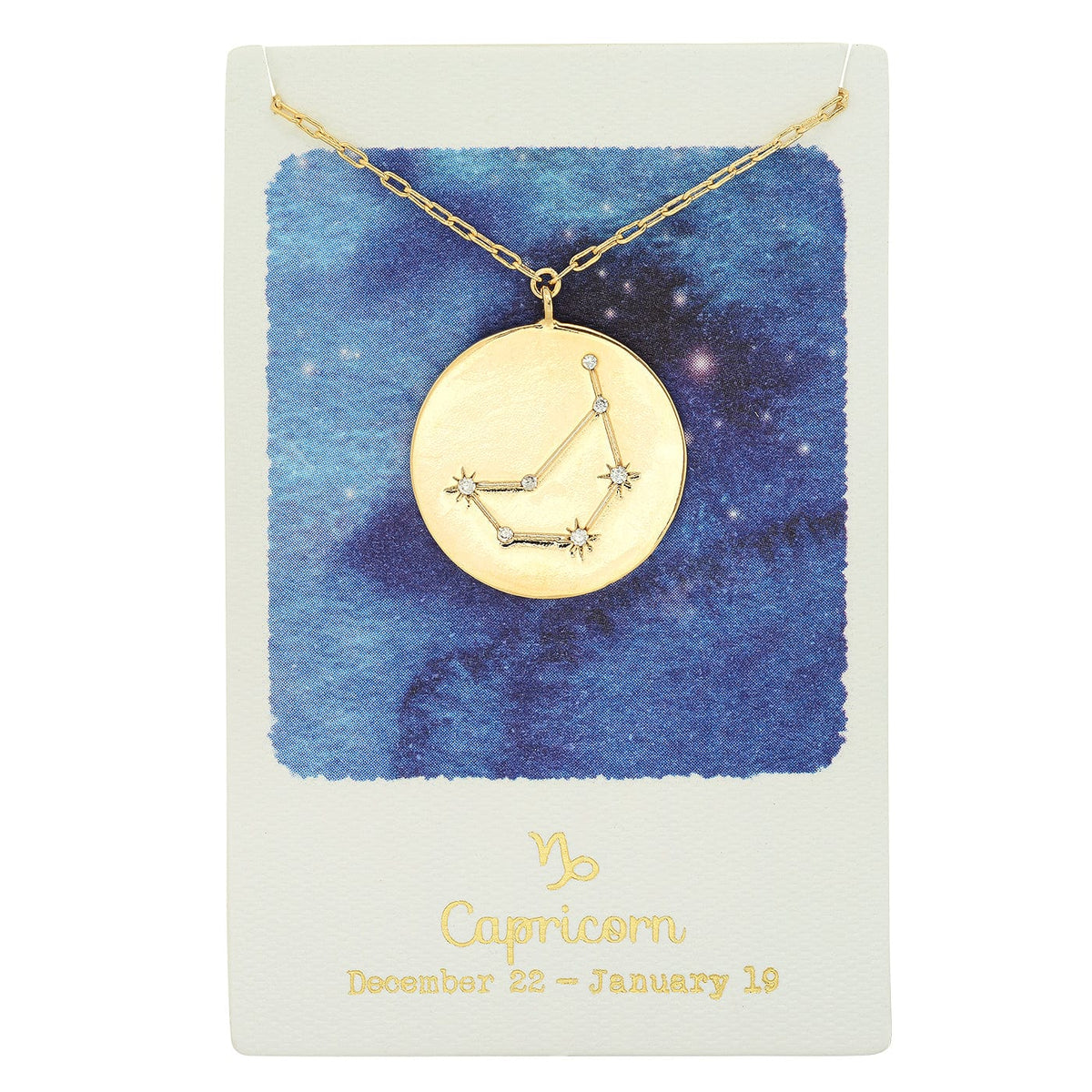 Zodiac Coin Necklace