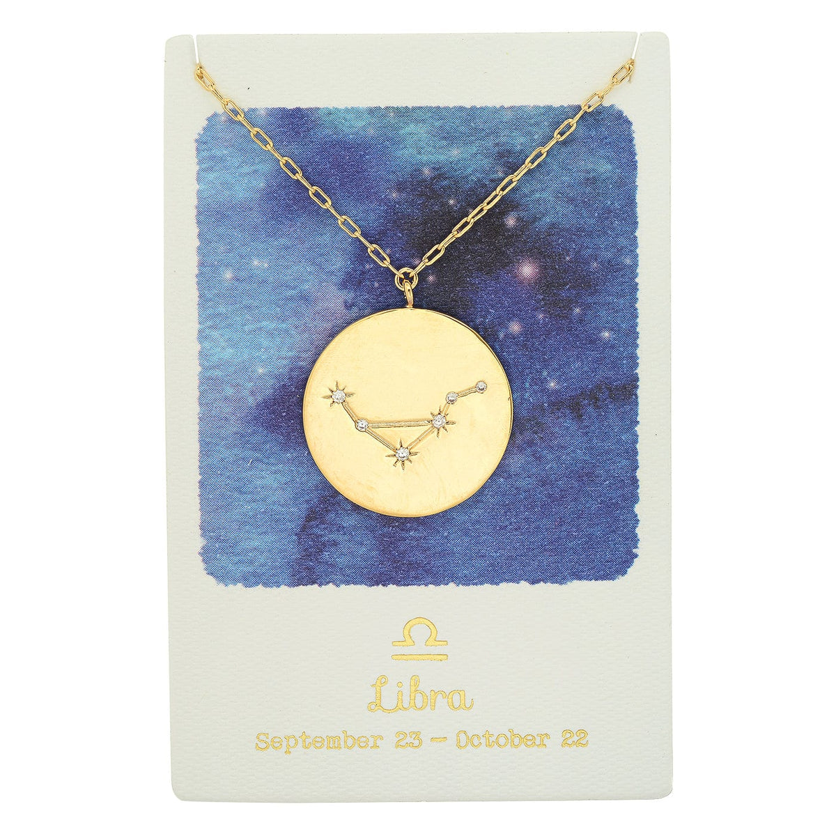Zodiac Coin Necklace