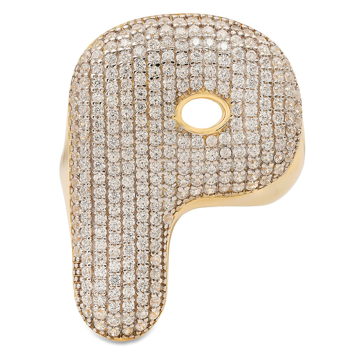 Twinkling Monogram Ring