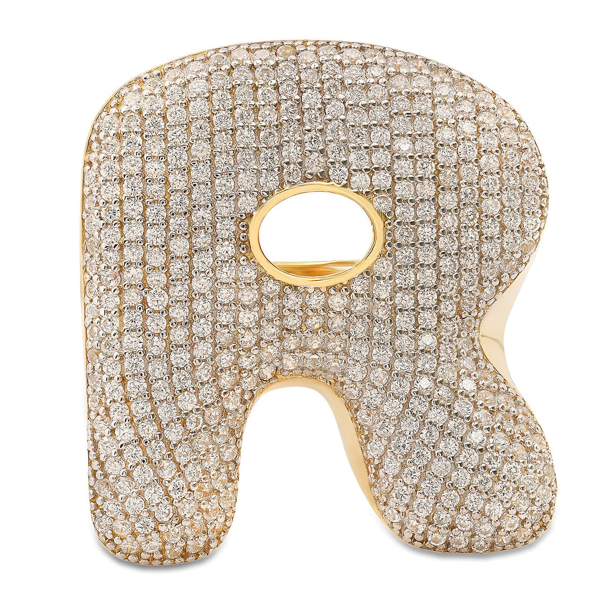 Twinkling Monogram Ring